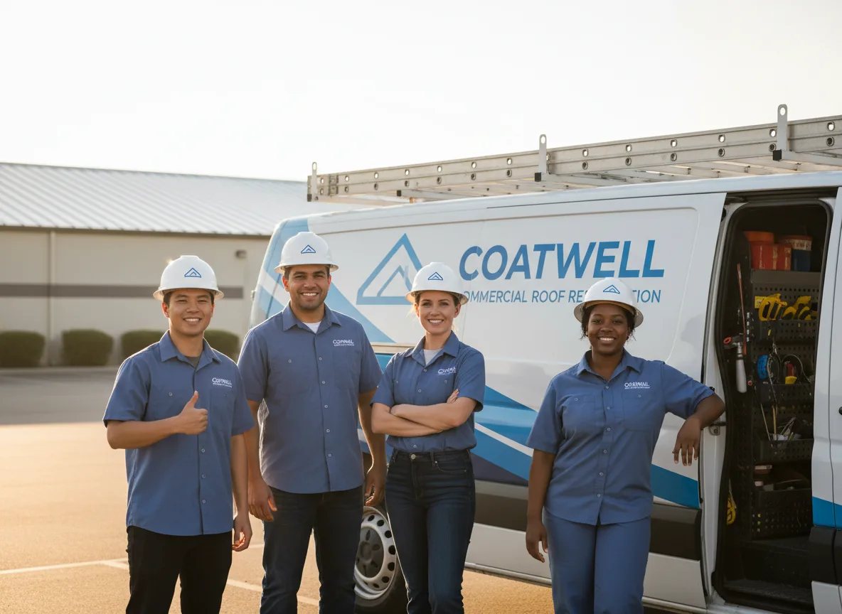Commercial roof coating company in Lake Fork, IL